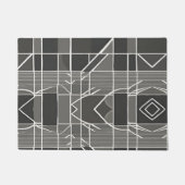 Paillasson Motif géométrique moderne et élégant (Devant)