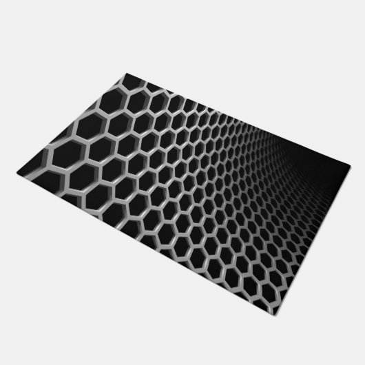 Paillasson Motif Hexagon (Incliné)