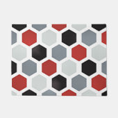 Paillasson Motif Hexagon d'Art Moderne (Devant)