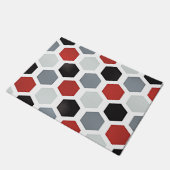 Paillasson Motif Hexagon d'Art Moderne (Incliné)