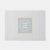 Paillasson Motif Kits Moderne Main Professionnelle Fabriquée (Devant)