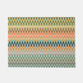 Paillasson Motif multicolore Zigzag (Devant)