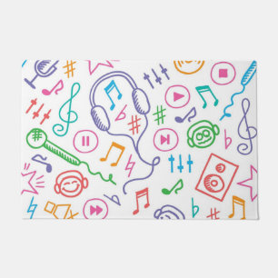 Paillasson Motif musical