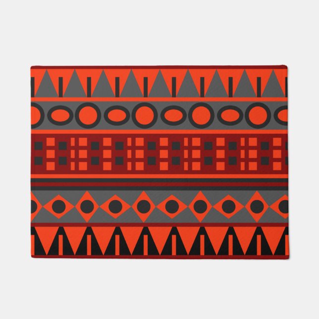 Paillasson Motif natif Aztec (Devant)