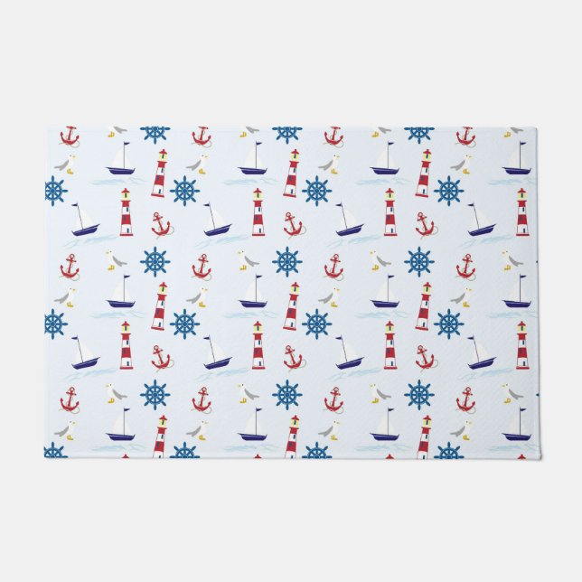 Paillasson Motif nautique (Devant)