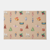 Paillasson Motif Nutcracker aquarelle (Devant)