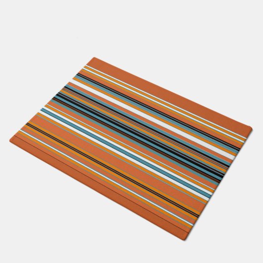 Paillasson Motif orange trié (Incliné)