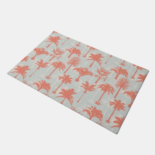 Paillasson Motif Pastel Palm Tree (Incliné)