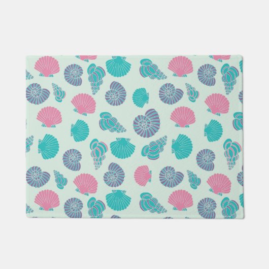 Paillasson Motif Pastel Seashell 1 (Devant)