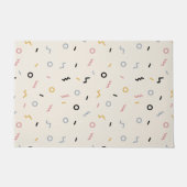 Paillasson Motif Retro Squiggle (Devant)