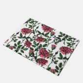 Paillasson motif rose (Incliné)