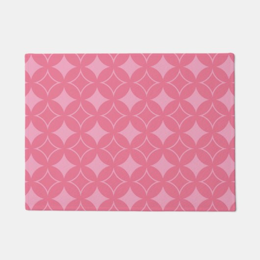 Paillasson Motif shippo rose (Devant)