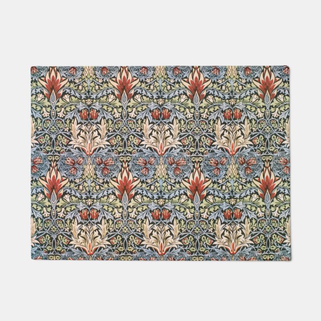 Paillasson Motif Snakeshead (par William Morris) (Devant)