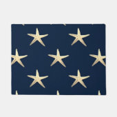 Paillasson Motif Starfish sur Solid Arrière - plan (Devant)