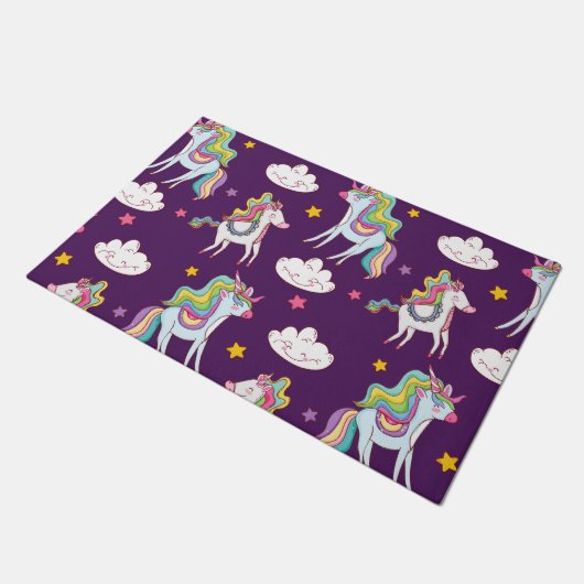 Paillasson Motif Unicorn Funny Magic Horse (Incliné)