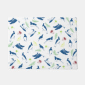 Paillasson Motif Wood Pigeon Kereru (Devant)