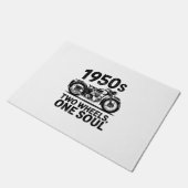 Paillasson Moto à deux roues, à une âme (Incliné)