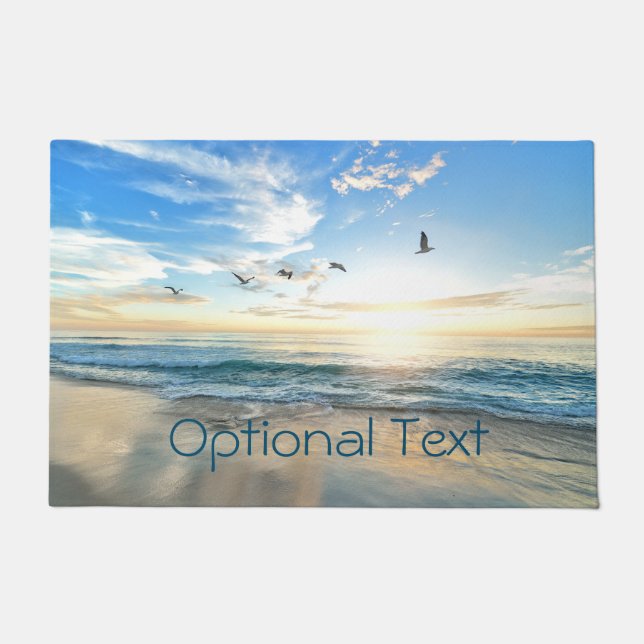 Paillasson Mouettes de plage du matin (Devant)