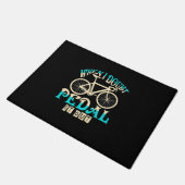 Paillasson Mountain Bike When I Doubt Pedal It Out (Incliné)