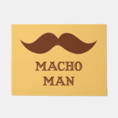 Paillasson Moustache drôle de macho (Devant)