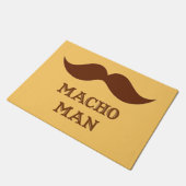 Paillasson Moustache drôle de macho (Incliné)