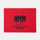 Paillasson Mouvement de modernisation du VIH Indiana (Devant)