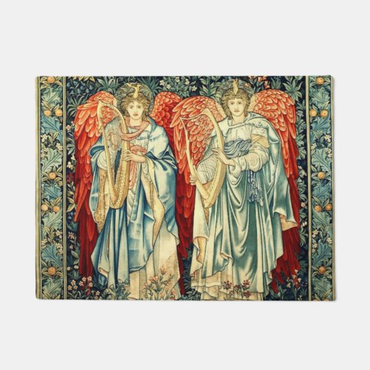 Paillasson Mouvement des arts et de l'artisanat par Edward Bu (Devant)