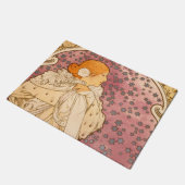 Paillasson Mucha Art nouveau femme beauté (Incliné)