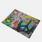 Paillasson Mur des signes de paix à l'envers (Incliné)