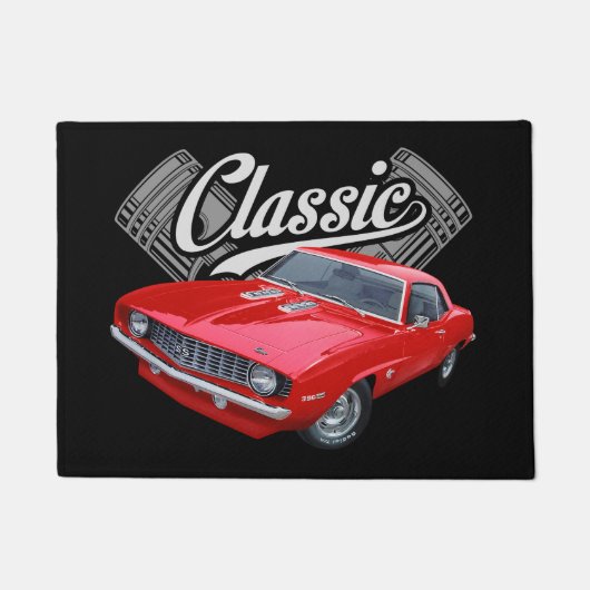 Paillasson Muscle rouge classique (Devant)