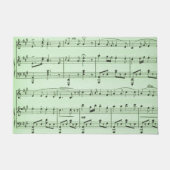 Paillasson Musique en feuille verte (Devant)