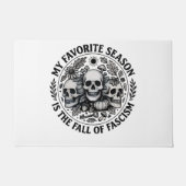 Paillasson My Favorite Season is the Fall of Facism No King (Devant)