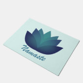 Paillasson Namaste Aquamarine Lotus Flower (Incliné)