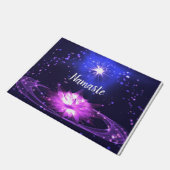 Paillasson Namaste Crystal Lotus Metaphysical Bienvenue (Incliné)
