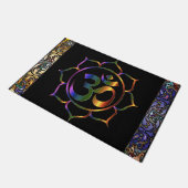 Paillasson Namaste Om Lotus Rainbow Vintage (Incliné)