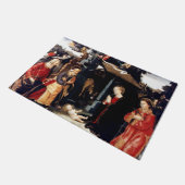 Paillasson Nativité avec Saints Lawrence et Andrew Floor Mat (Incliné)