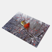 Paillasson Natte cardinale de Noël (Incliné)