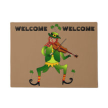 Natte chanceuse d'accueil de lutin