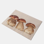 Paillasson Natte de bienvenue aux champignons inspirée par la (Incliné)