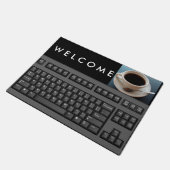 Paillasson Natte de clavier d'ordinateur (Incliné)