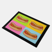 Paillasson Natte de conception de hot-dogs (Incliné)
