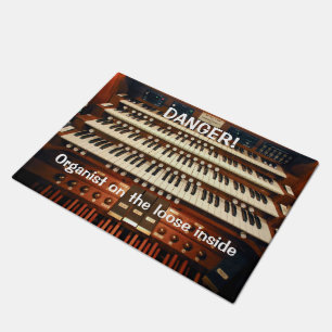 Paillasson Natte de console d'organe d'amusement