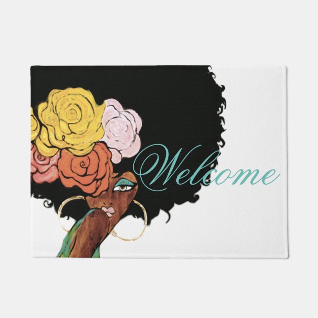 Paillasson Natte de couture de Cocos (Devant)