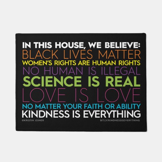 Paillasson Natte de #InThisHouse (Devant)