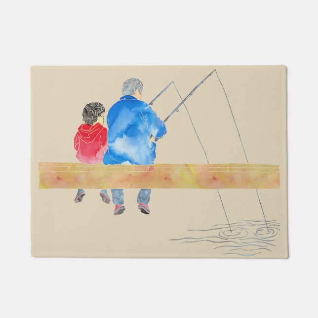 Paillasson Natte de pêche allée (Devant)