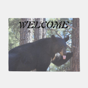 Paillasson Natte d'ours noir