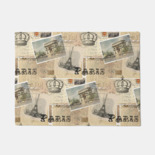 Paillasson Natte française de Paris de carte postale