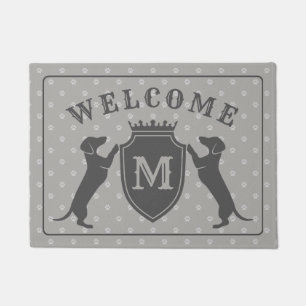 Paillasson Natte personnalisable de teckel