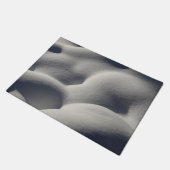 Paillasson Nature Abstraite des monticules de neige mousseuse (Incliné)