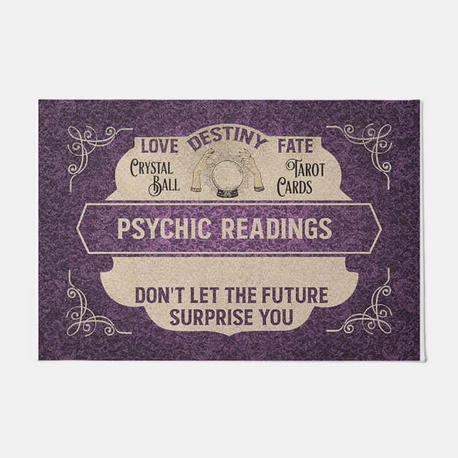 Paillasson Ne laissez pas le futur vous surprendre (Devant)